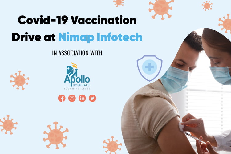 Covid19 Vaccination Drive at Nimap Infotech
