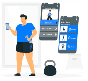 Workout and Exercise Apps (Fitness app development)